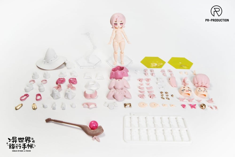 Isekai Travel Diary Plastic Model Kit 02B Rookie Wizard Mars Stock Sakura Magic Ver. 13 cm [5]