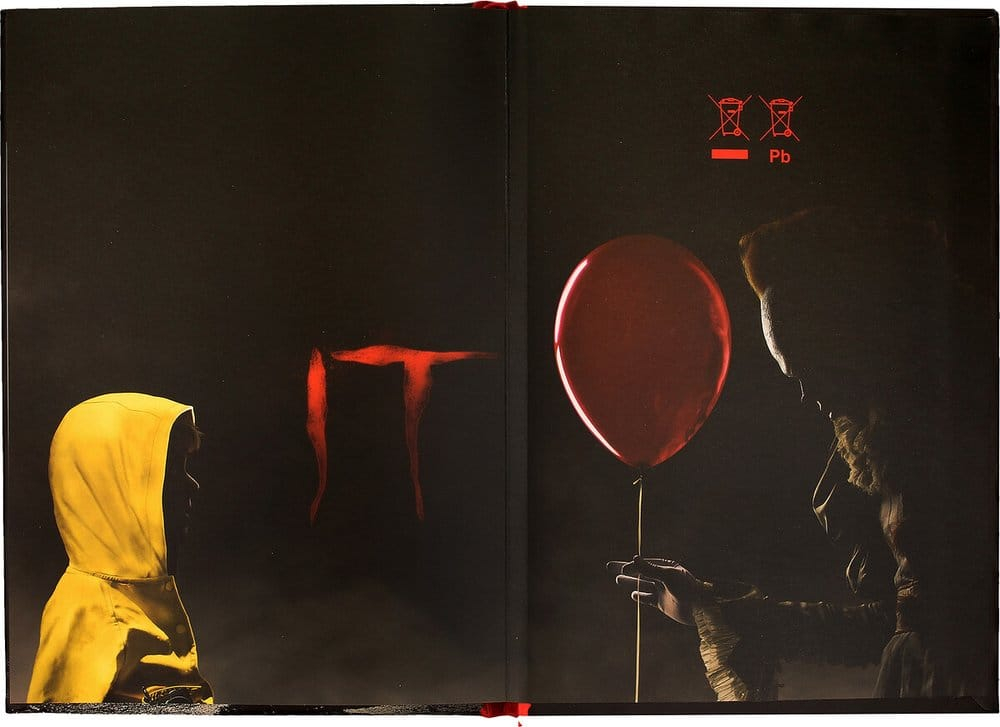It Light Up Notebook & Metal Keychain Gift Set 21 cm [5]