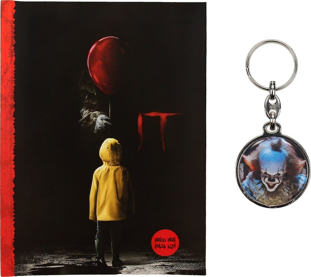 It Light Up Notebook & Metal Keychain Gift Set 21 cm [7]