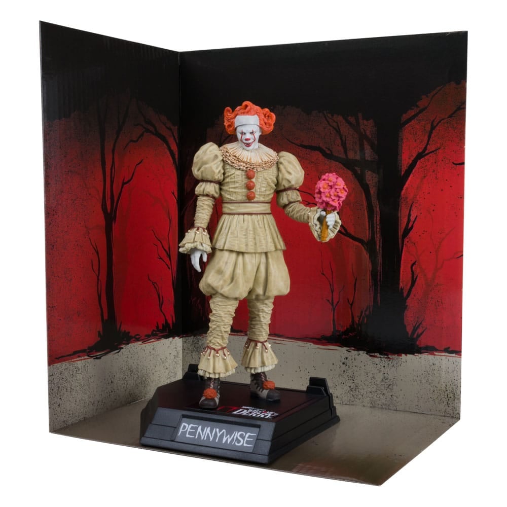 It: Welcome to Derry Pennywise Flashback Gold Label Statue 16 cm [5]