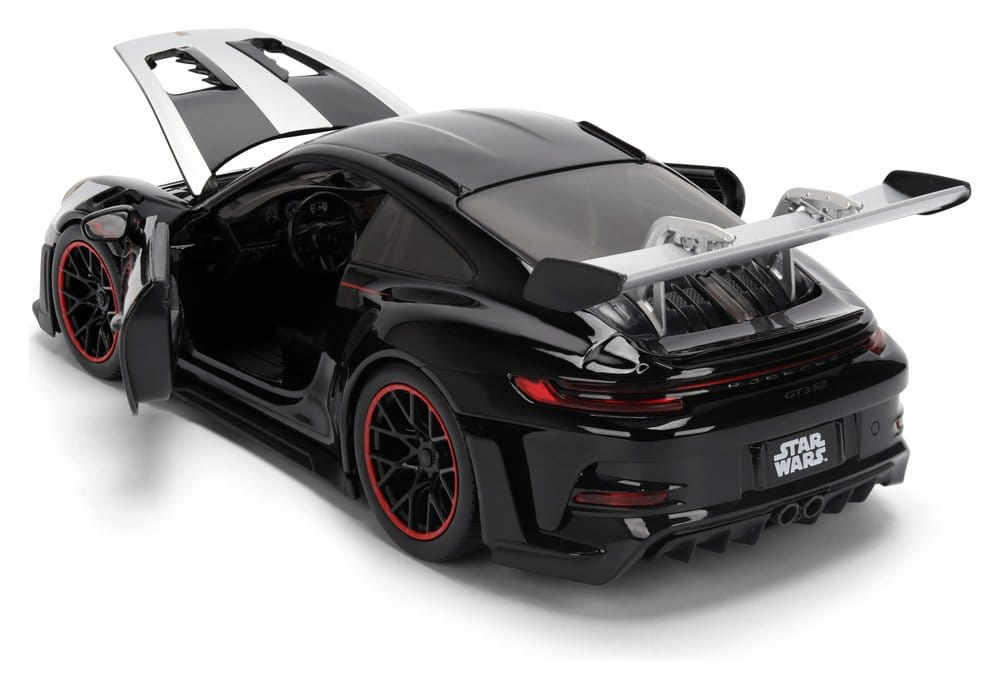 Jada Toys Star Wars Darth Vader Porsche 911 GT3 RS 1:24 cu Figurina [4]