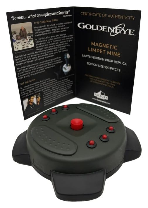 James Bond Prop Replica 1/1 GoldenEye Magnetic Limpet Mine 33 cm Limited Edition [2]