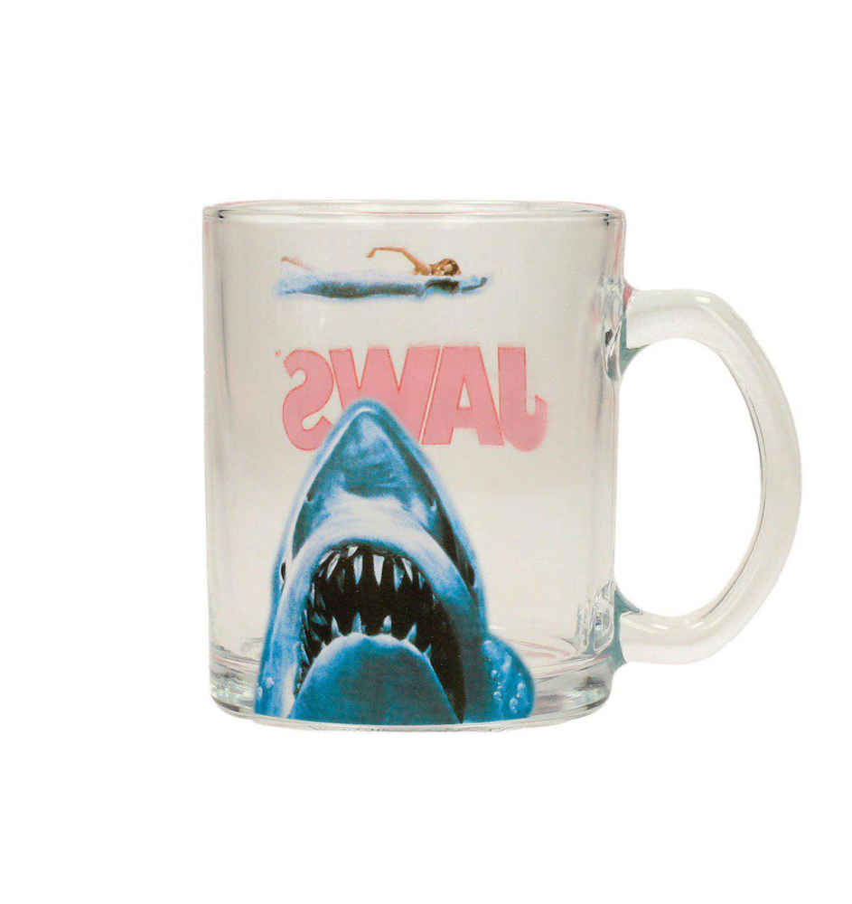Jaws Glass Mug Poster [3]