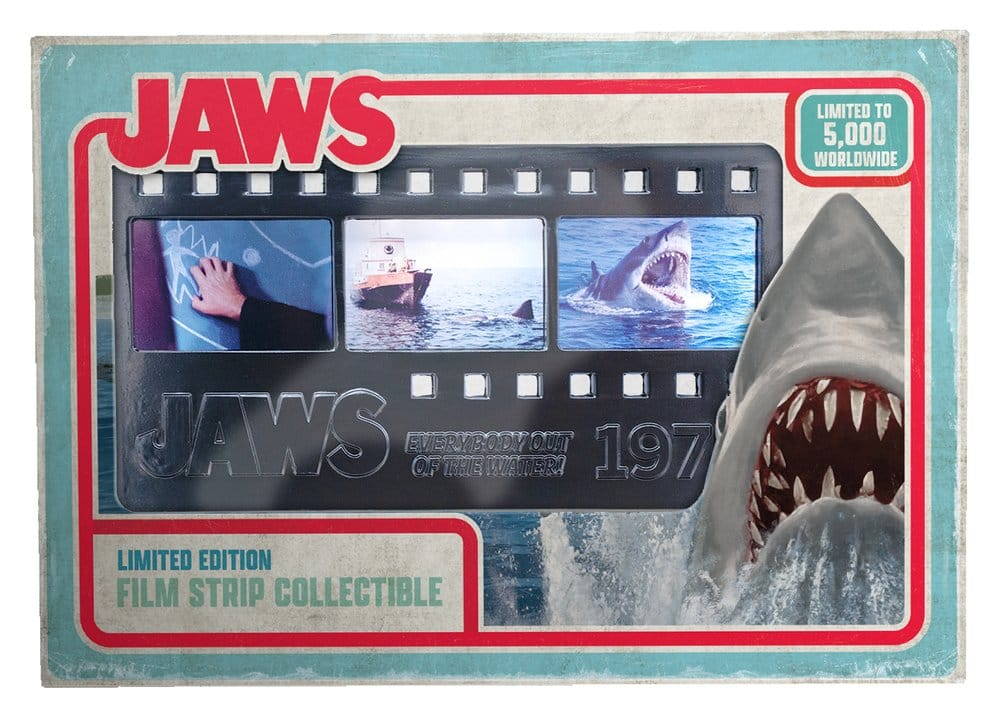 Jaws Ingot Metal Film Strip Collectible Limited Edition [4]