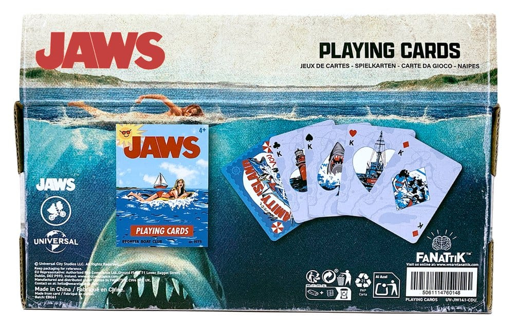 Jaws Playing Cards Display (12 Packs) [2]
