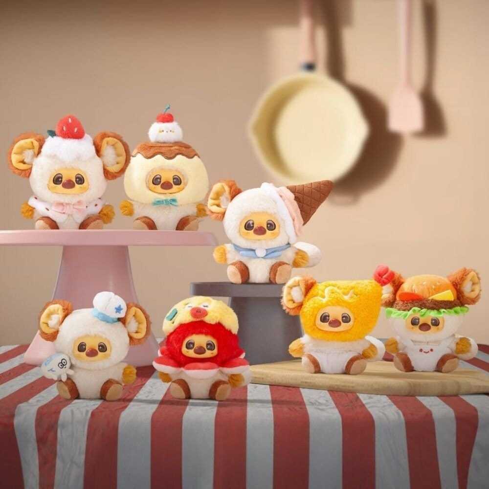 Jayshoo Plush Keychain One Bite no End 12 cm Blind Box Display (6) [8]