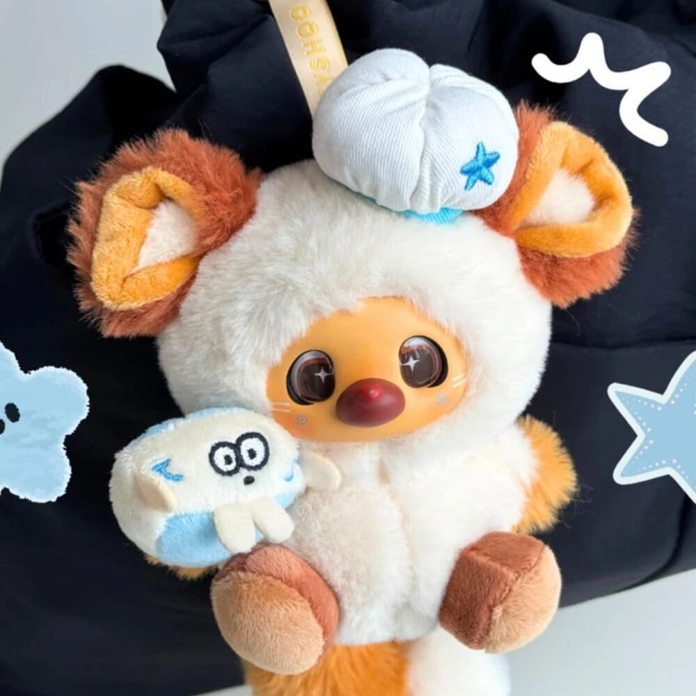 Jayshoo Plush Keychain One Bite no End 12 cm Blind Box Display (6) [6]