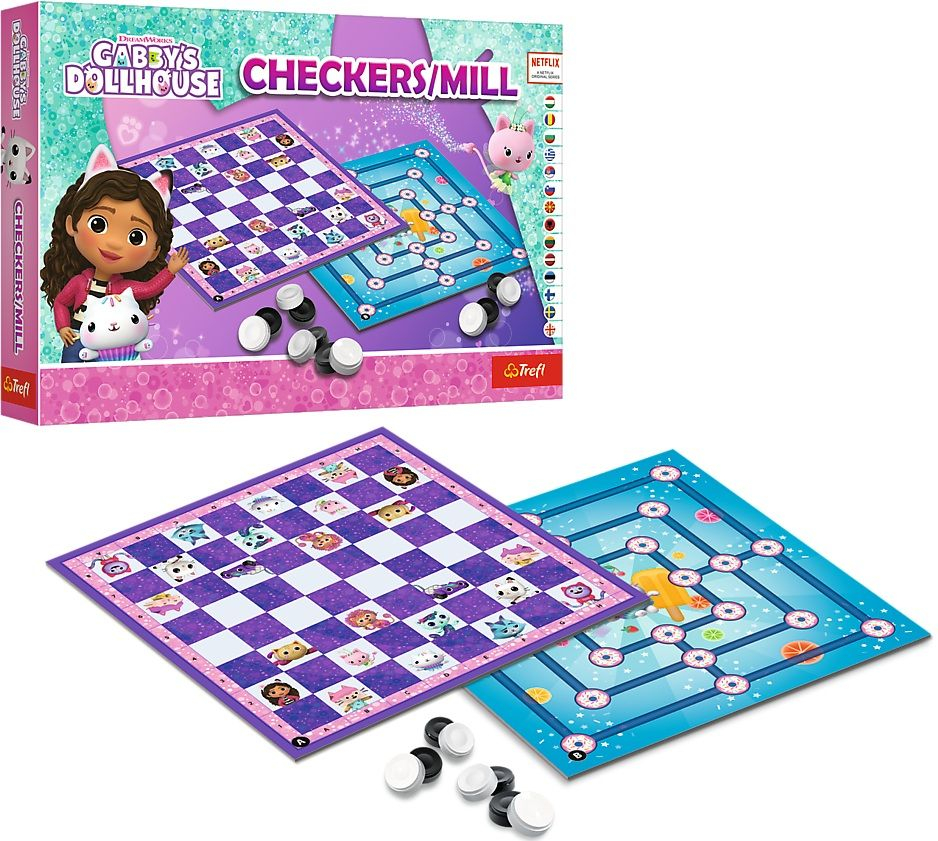 Joc 2 in 1 Gabby's Dollhouse Dame si Moara [4]