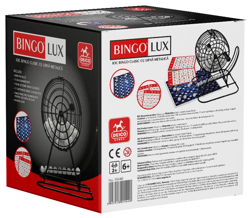 Joc Bingo Lux cu Cusca Metalica – Set Complet [2]
