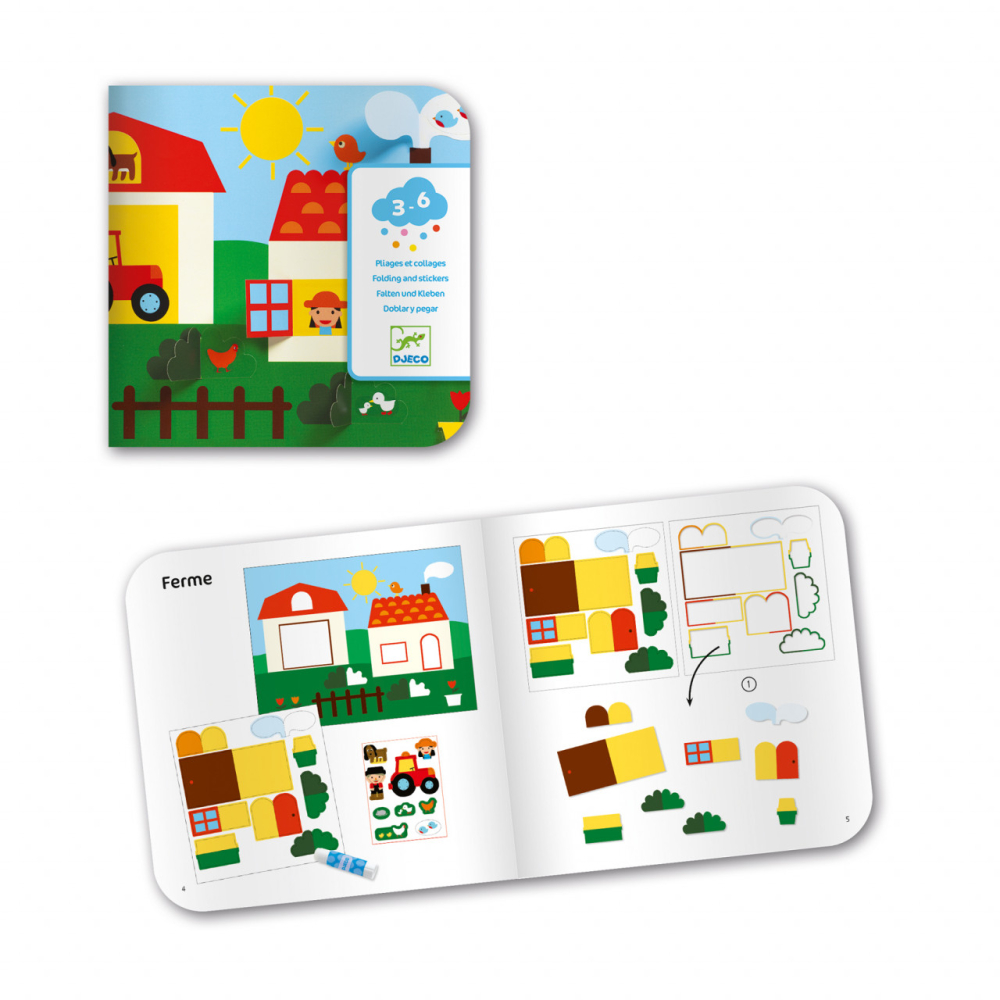 Joc creativ colaje V-ati ascunselea, Djeco [3]