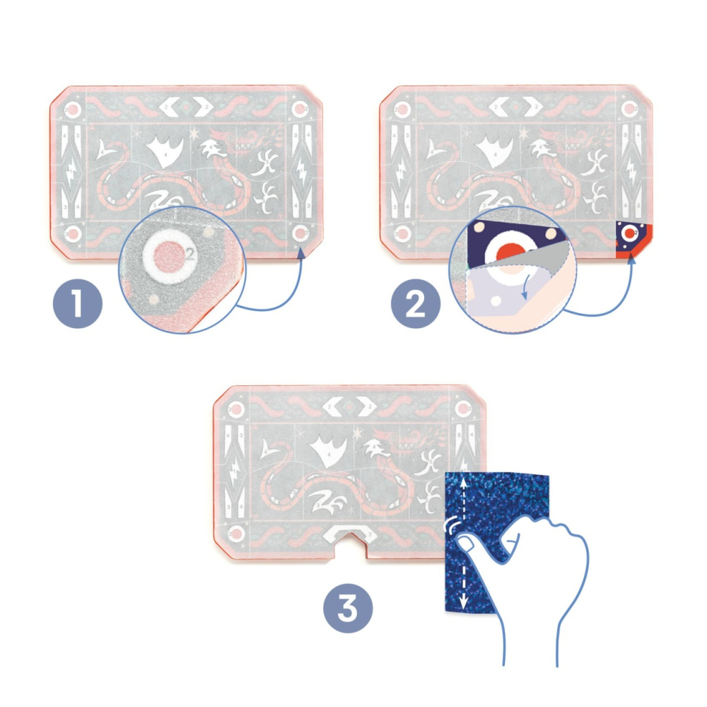 Joc creativ DIY Ca un viking, Djeco [2]