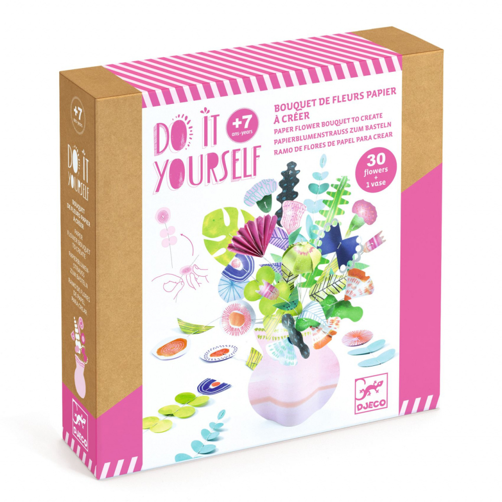 Joc creativ DIY Flori delicate, Djeco [1]