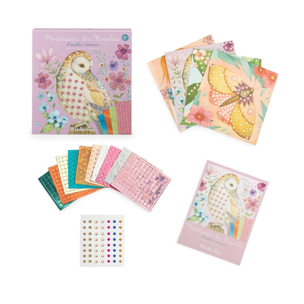 Joc creativ mozaic Les Rosalies, Moulin Roty [2]