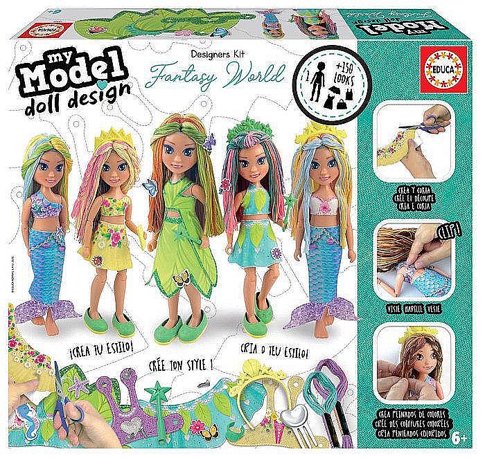Joc Creativ My Model. Doll Design. Fantasy Educa 18366 [1]