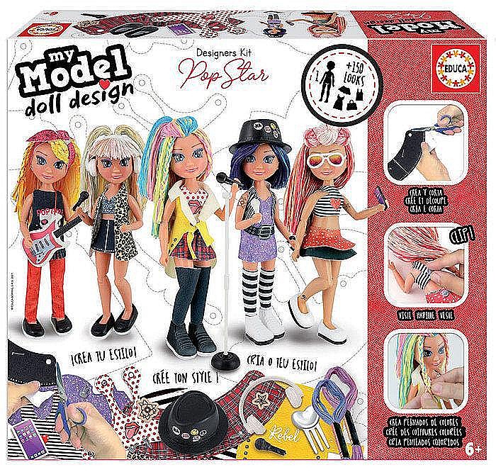 Joc Creativ My Model. Doll Design. Pop Star Educa 19203 [1]