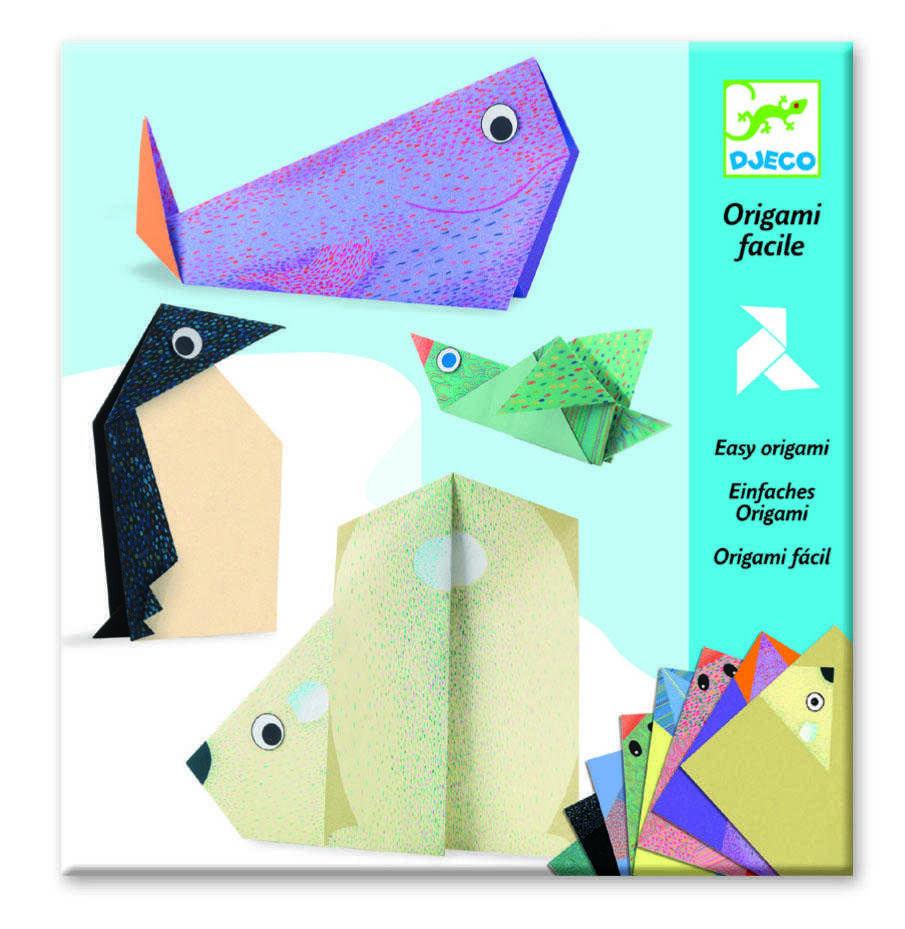Joc creativ origami Animale polare, Djeco [1]