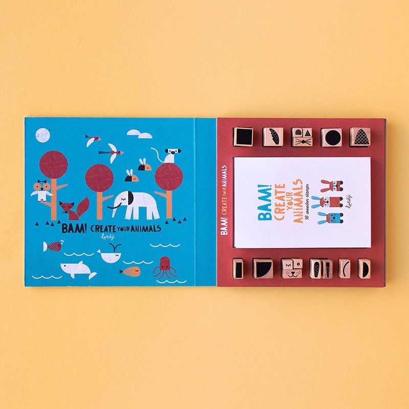 Joc creativ stampile Animale, Londji [4]