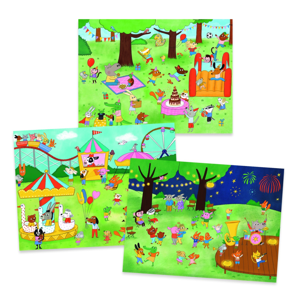 Joc creativ Transferuri cu tematica petreceri, Djeco [4]