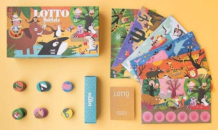 Joc de asociere Loto habitat, Londji [2]