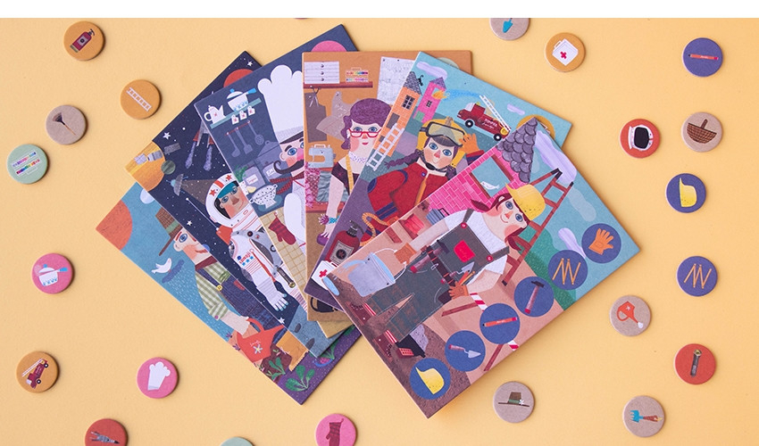 Joc de asociere Loto meserii, Londji [4]