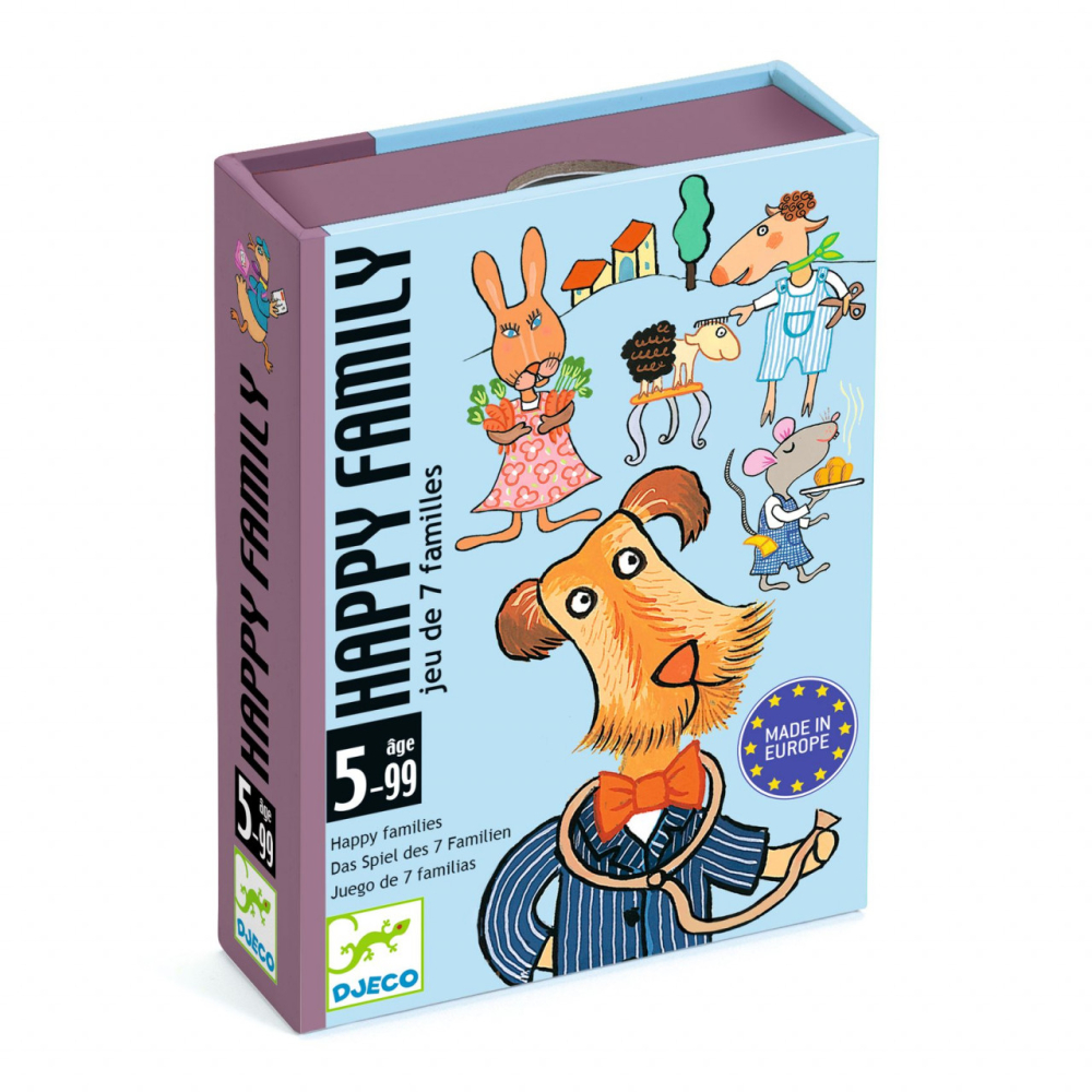 Joc de carti Happy family, Djeco [1]