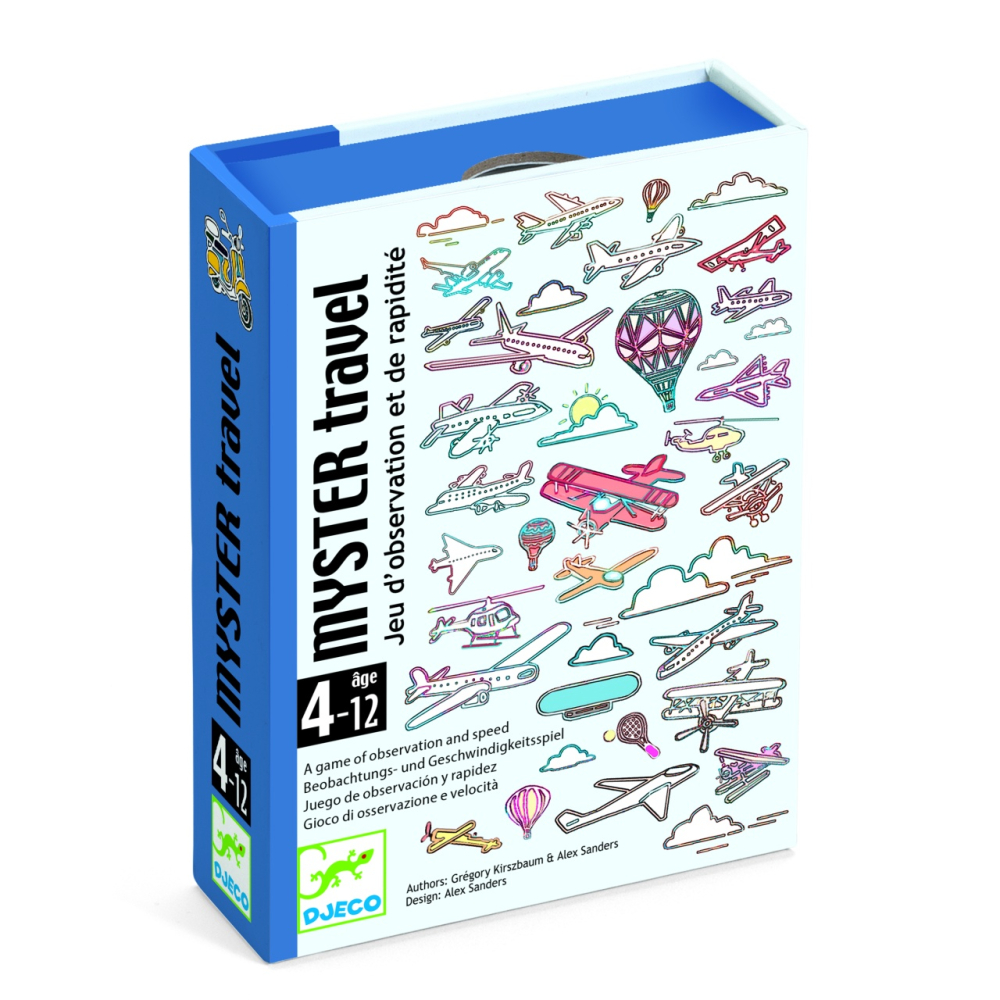 Joc de carti Myster travel, Djeco [1]