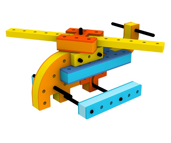 Joc de construit cu blocuri Adventure, Bakoba [4]