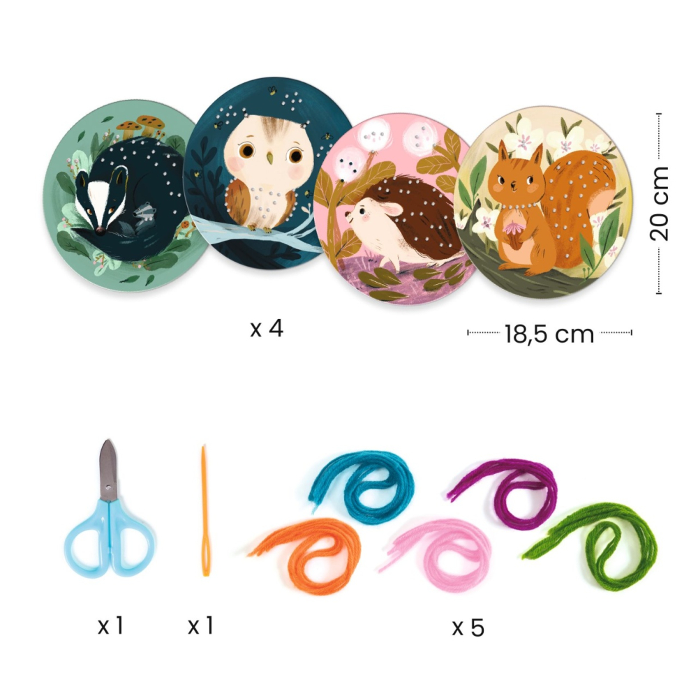 Joc de creatie Introducere in broderie, Djeco [3]