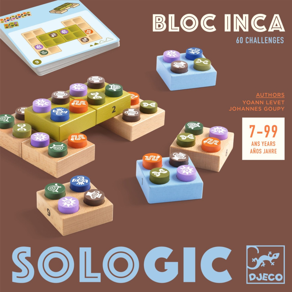 Joc de logica Bloc Inca, Djeco [3]