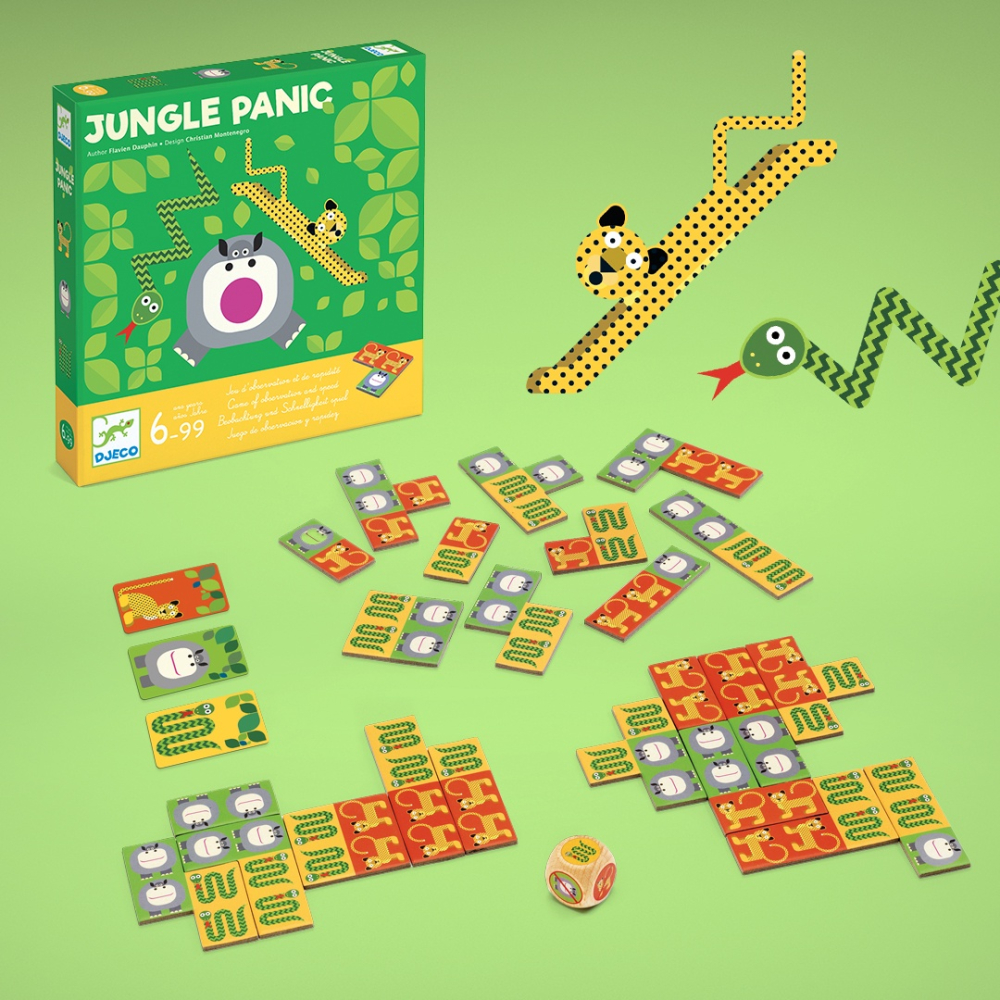 Joc de logica Panica in jungla, Djeco [4]