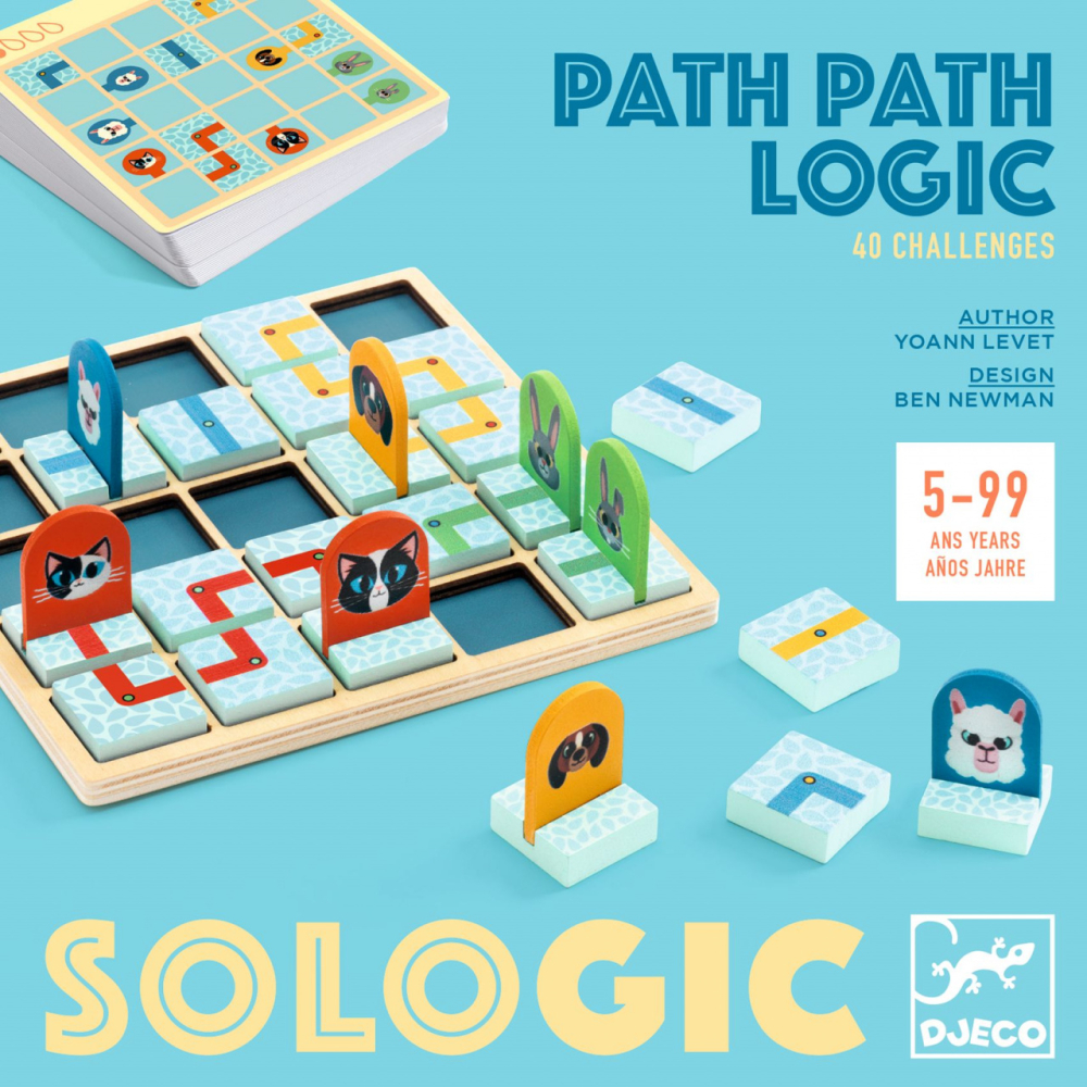 Joc de logica Path Path Logic, Djeco [2]