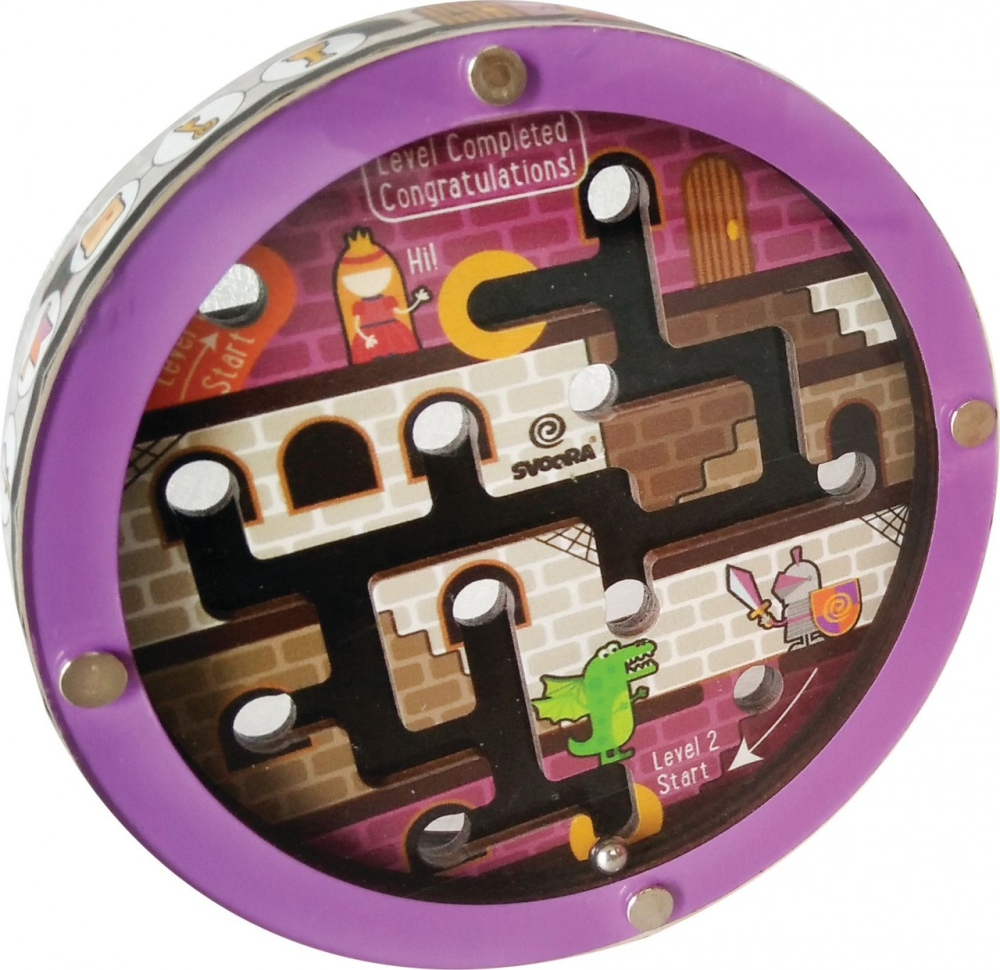 Joc de logica si indemanare Labirint dublu castel [5]