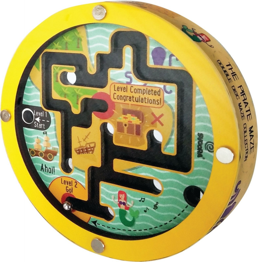 Joc de logica si indemanare Labirint dublu pirati [4]