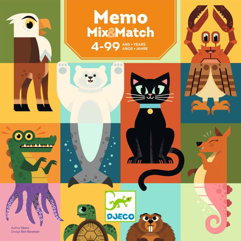 Joc de memorie Mix & Match, Djeco [5]
