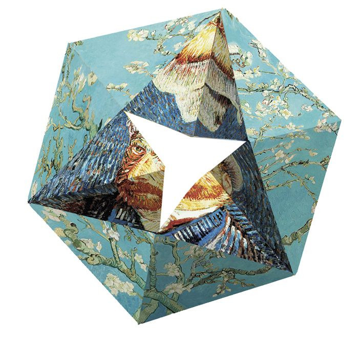 Joc de pliere design van Gogh, Fridolin [4]