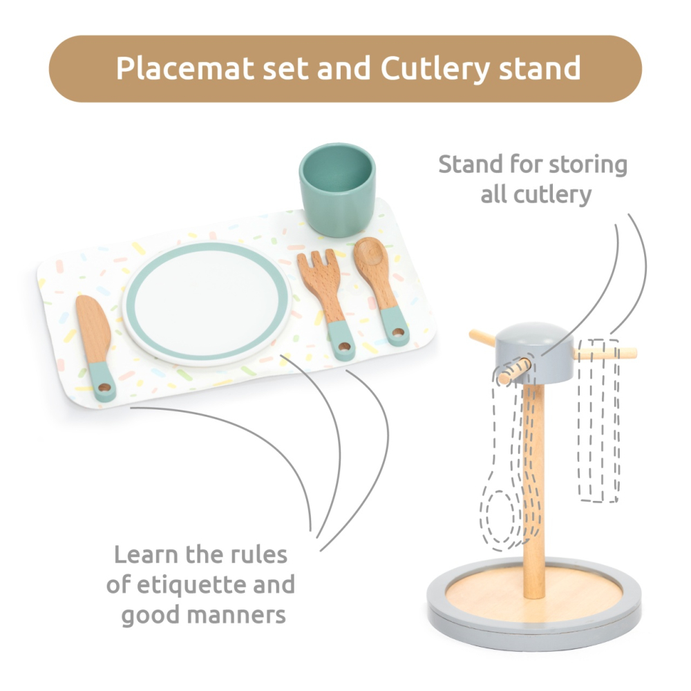 Joc de rol Set complet pentru servirea mesei, UMU Toys [2]