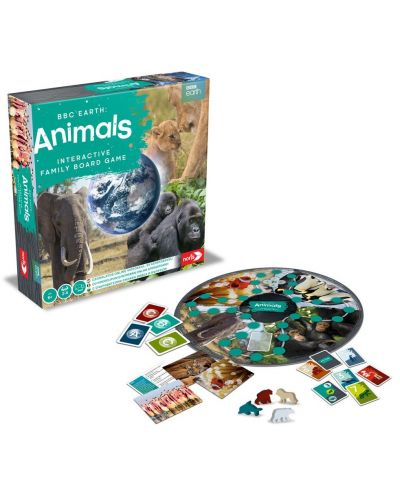 Joc de societate BBC Earth Animals Noris – Trivia Familie Educativ [2]