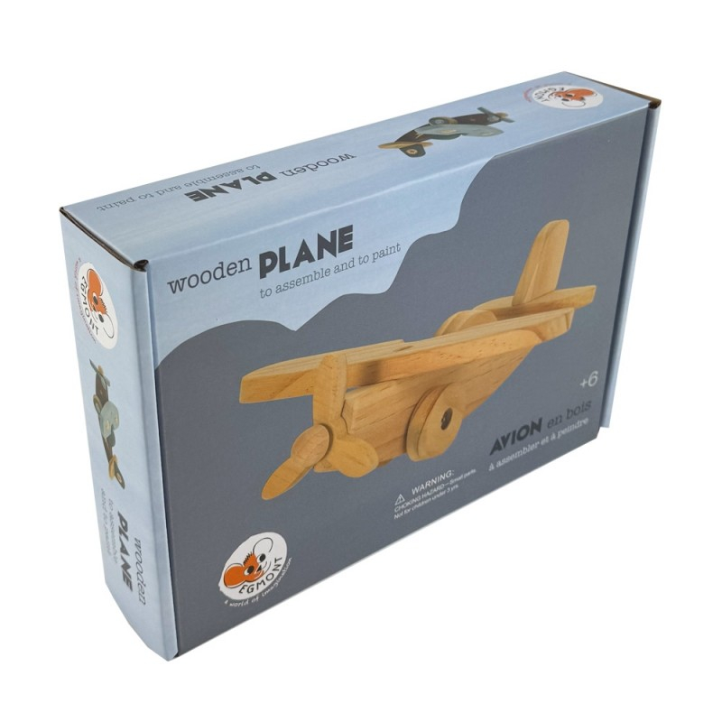 Joc educativ si creativ de asamblat si pictat Avion, Egmont Toys [1]