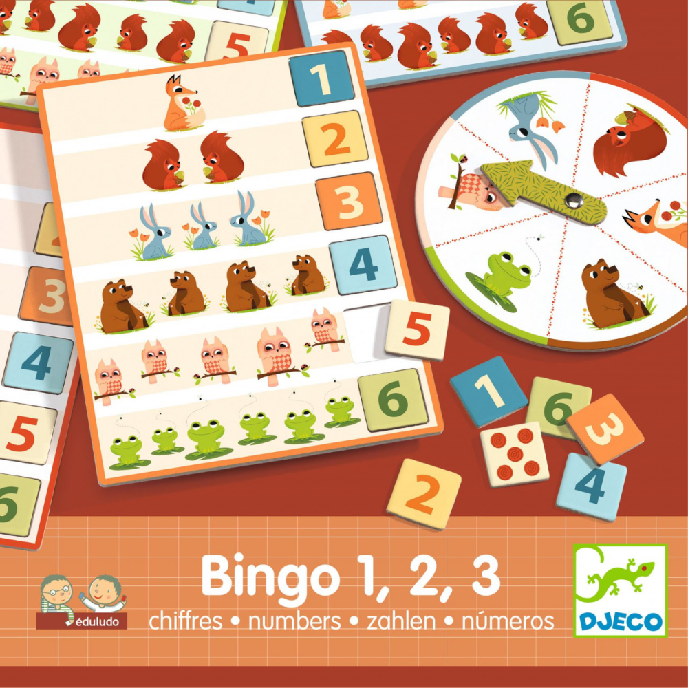 Joc Eduludo Bingo cifre, Djeco [2]