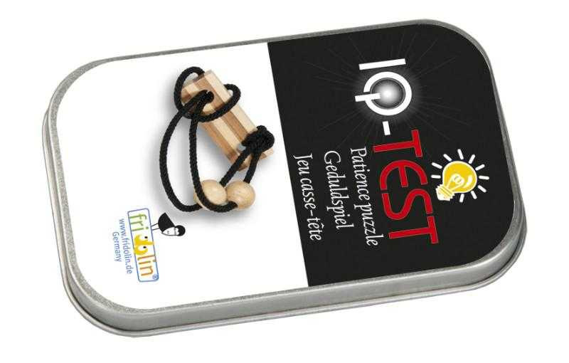 Joc logic IQ puzzle cu snur Elibereaza inelul-4, Fridolin [2]