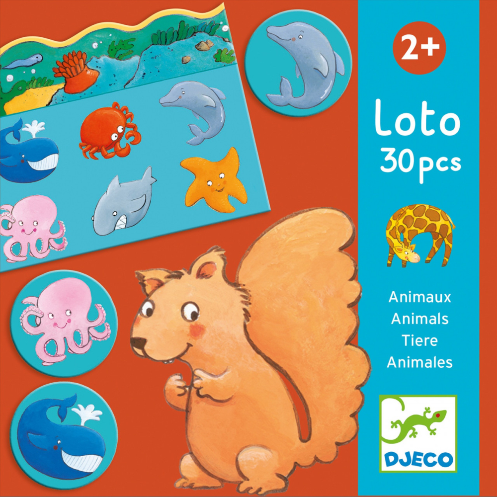 Joc Loto cu animale, Djeco [2]