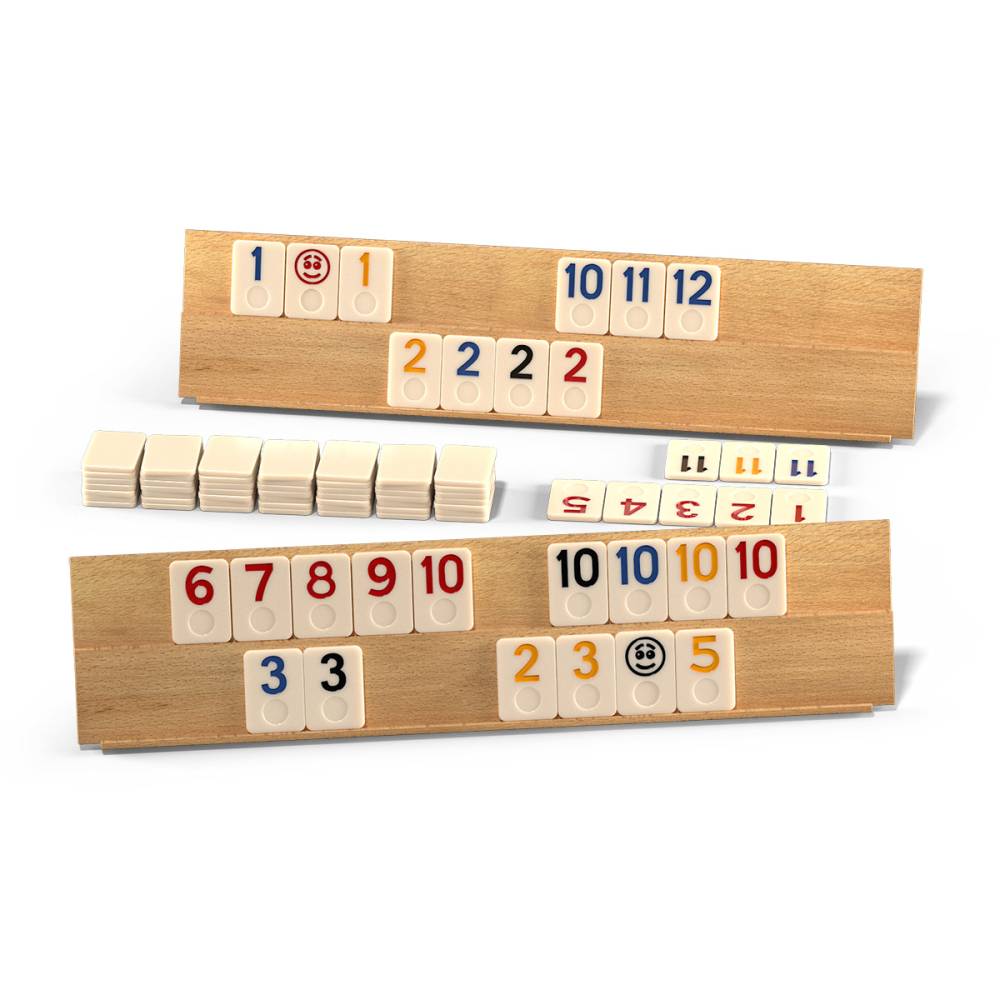 Joc Remi Clasic cu Table Lemn si Cutie Metalica [3]