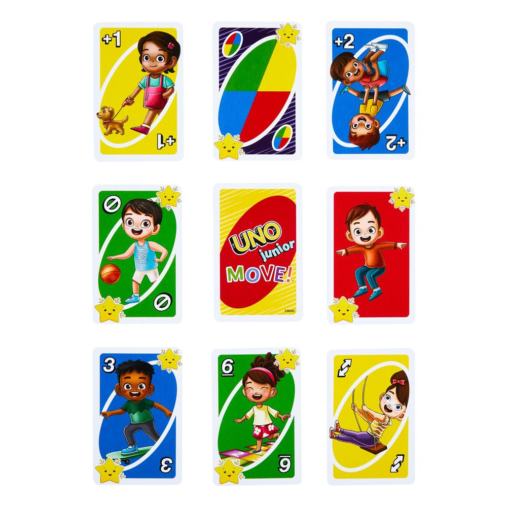 Joc UNO Junior Move Card Game copii 3+ [3]