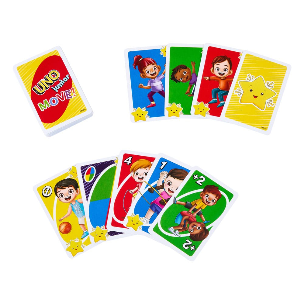 Joc UNO Junior Move Card Game copii 3+ [2]