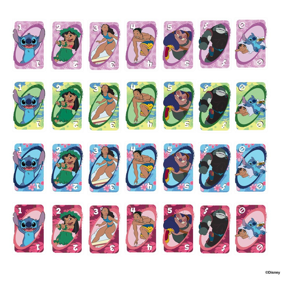 Joc UNO Lilo & Stitch Card Game Disney 112 carti [2]