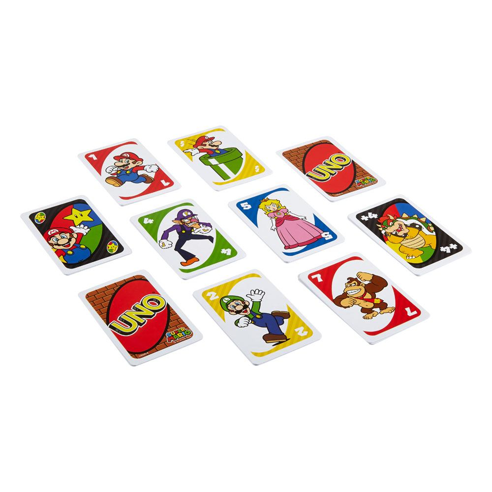Joc UNO Super Mario Card Game Mattel 112 carti editie speciala [2]