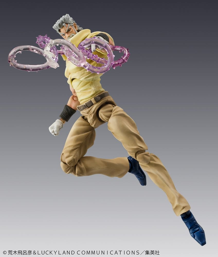 JoJo's Bizarre Adventure Chozokado PVC Figures 2-Pack Joseph Joestar & Iggy [6]