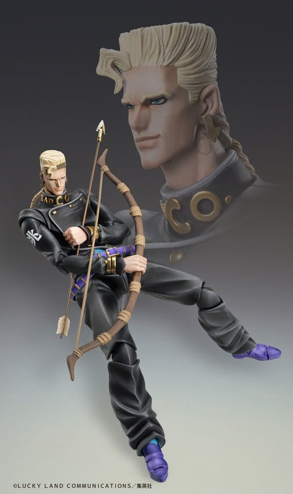 JoJo's Bizarre Adventure: Diamond Is Unbreakable Action Figure Chozokado Keicho Nijimura & Bad Company 17 cm [7]