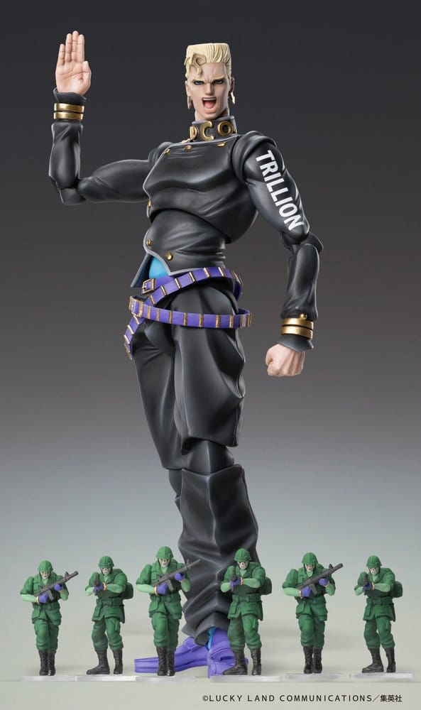 JoJo's Bizarre Adventure: Diamond Is Unbreakable Action Figure Chozokado Keicho Nijimura & Bad Company 17 cm [4]
