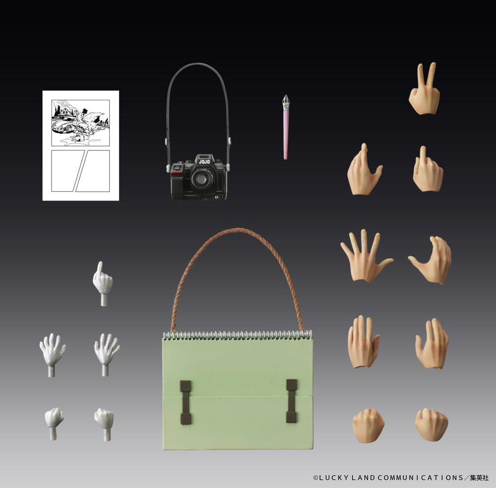 JoJo's Bizarre Adventure: Diamond Is Unbreakable Action Figure Chozokado Rohan Kishibe & Heaven's Door (Rerelease) 15 cm [6]